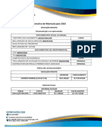 Informativo 2023 Educação Infantil