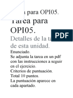 Tarea para OPI5