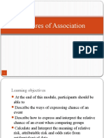 Measures of Association