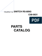 Canon RS-80N3 Parts