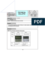 Boletim Tecnico Controle C.R. Com Fio Padrão