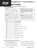 Extra - Grammar - A1 - Level - 3 Connect 3