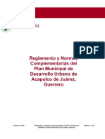 PMDUA - Reglamento y Normas Complementarias de Construccion Vigente 2023 en Acapulco, Gro.