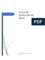 Leyes de Proteccion de Datos EEUU y Europa - Gonzales y Scatizzi