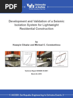 Seismic Isolation for Homes in Turkey | PDF | Earthquake