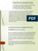 Definições de Marketing