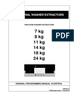 INDUSTRIAL WASHER EXTRACTOR PROGRAMMING MANUAL