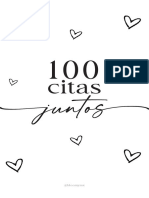las 100 citas juntos: Libro para parejas (Spanish Edition)