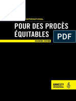 Pour Des Proces Equitables Documents