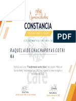 CONSTANCIA Participación015000 RAQUEL