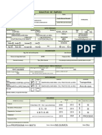Solicitud de Empleo PDF Verde