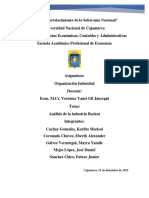 Análisis de la industria Backus y sus ventajas competitivas