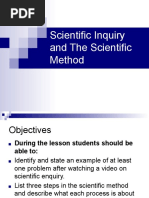 Scientific Enquiry