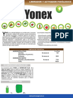 Hoja Técnica YONEX