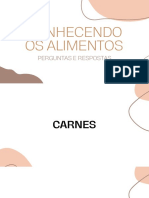 Revisão 4 - Conhecendo Os Alimentos - CARNES