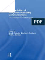 Kitchen, Philip J._ Patti, Charles H._ Schultz, Don - The evolution of integrated marketing communications _ the customer-driven marketplace-Routledge (2011)