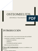 Osteomielitis: tratamiento y clasificación