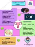 Infografia de Prevención de Cáncer de Útero - 1