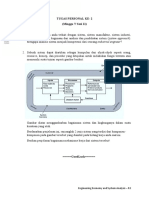 Tugas Personal Ke-2 (Minggu 7/ Sesi 11) : Engineering Economy and System Analysis - R2