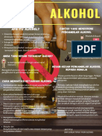 Yellow and Grayscale Driving Alcohol Awareness Poster