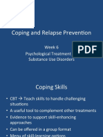 Coping and Relapse Prevention Week 6