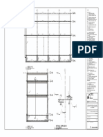 Iglesia Salcaja Rev 12-12-2019 - Plano - 5 - Sistema de Resitencia Lateral Smf, Ejes a y e, 1 y 2, Detalle de Empalme de Columnas