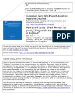 42.how Silent Is The - Silent Period - For Young Bilinguals in Early Years Settings in England