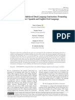 43.early Efficacy of Multitiered Dual-Language Instruction - Promoting Preschoolers' Spanish and English Oral Language