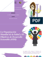 La Organización Mundial de La Salud y Los Objetivos de Desarrollo Sostenible EXPO GRUPO 2