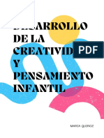 DESARROLLO DE LA Creatividad y PENSAMIENTO INFANTIL