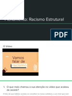 Racismo Estrutural