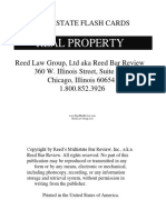 Real Property Flash Cards