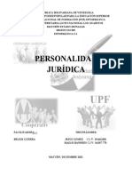 Personalidad Jurídica