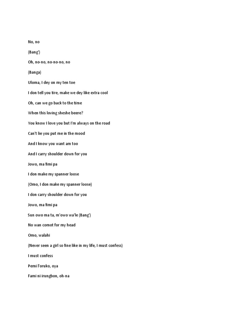 Xtra Cool Lyrics PDF