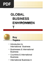 Global Business Environment