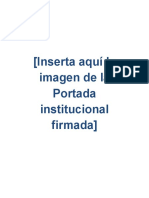 Inserta Aquí La Imagen de La Portada Institucional Firmada