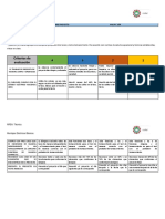 Rubrica - Del Segundo Proyecto