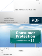 The Consumer Protection Act, 1986