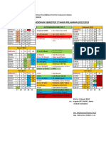 Kalender Akademik Semester 2 TP. 2022-2023