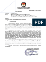 Surat Permohonan SK Kepala Desa Untuk Sekretariat PPS Pemilu 2024 - Fix
