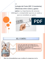 Tema 3 Diferencias Entre Costos y Gastos (Conceptos)