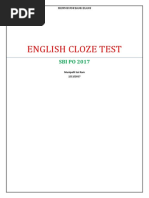 200+ Cloze Test For Practice