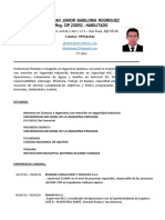 Ingeniero Químico con Maestría en Seguridad Industrial busca oportunidad laboral