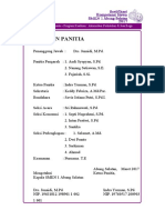 SUSUNAN PANITIA Sertifikasi Kompetensi