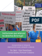 Instituciones que velan por los derechos de las mujeres en Guatemala