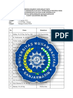 Absensi Sharing Keilmuan VMTS