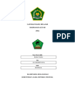 Contoh Rapot ARD Lama 2020