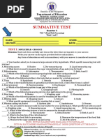 Summative Test - Q2 - W1,2