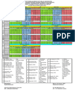 Jadwal Pelajaran Semester Genap 2022-2023