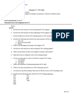 ASSIGNMENT - Create Part Programs On Machine Control Panel 1